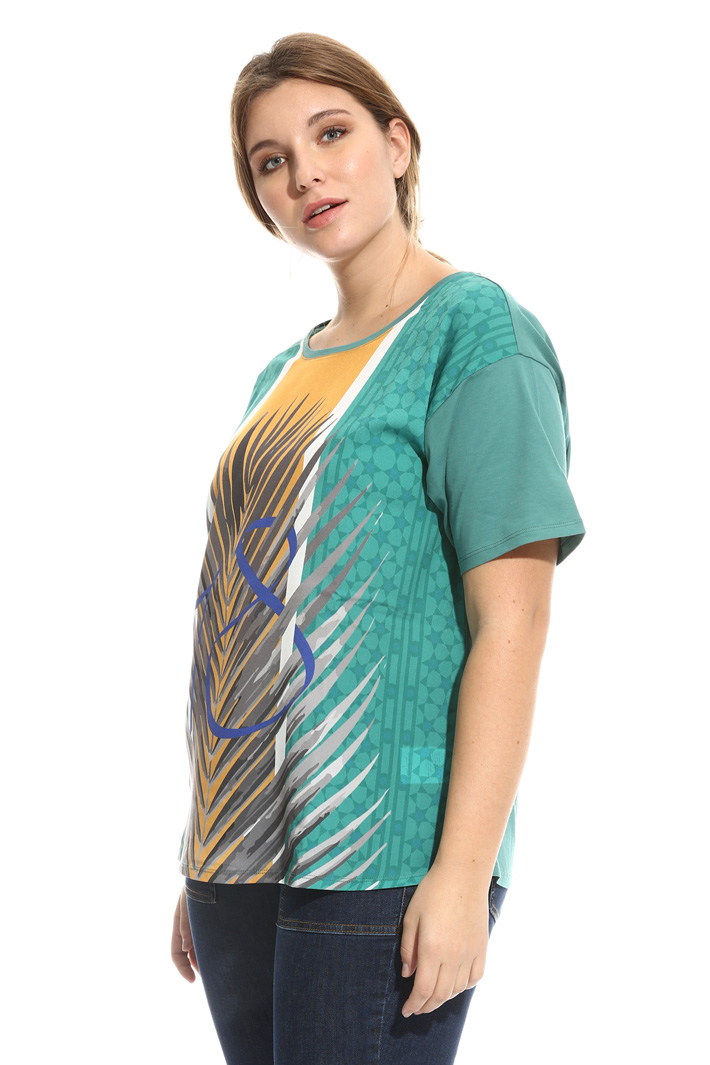 T-shirt in jersey stampata Intrend T-shirt in jersey stampata Intrend