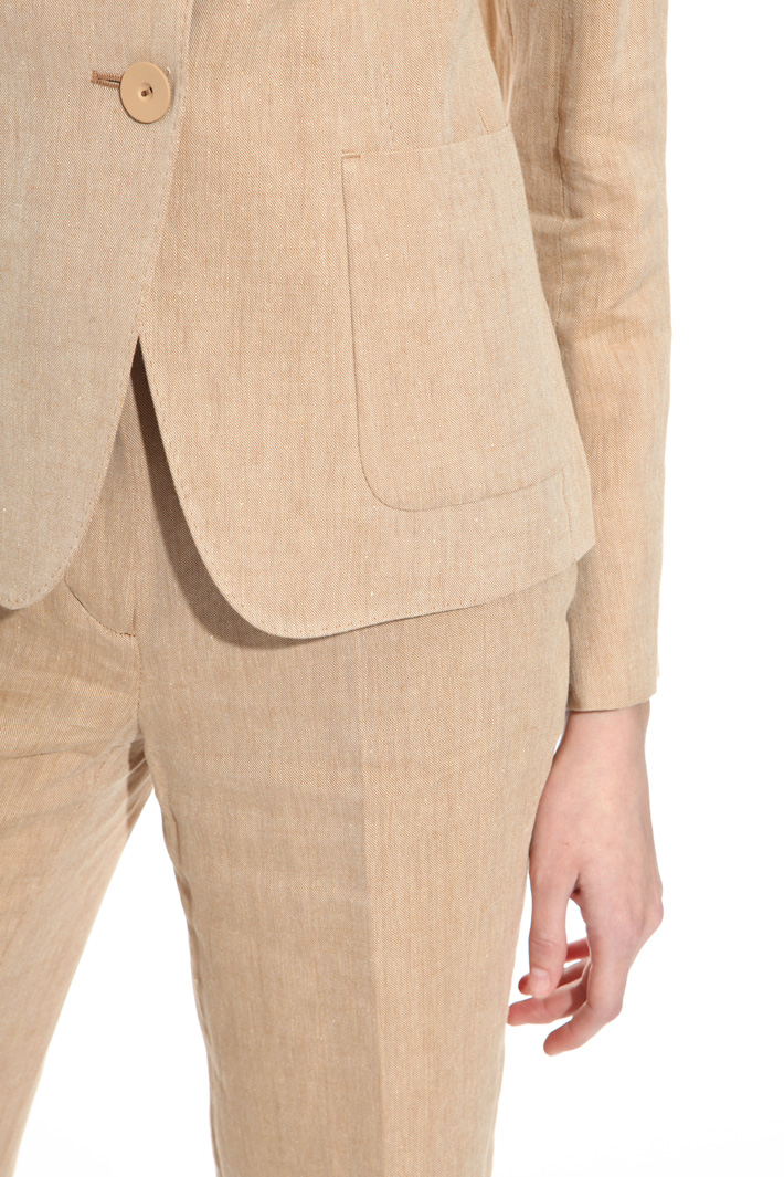 Blazer in lino e ramié Intrend Blazer in lino e ramié Intrend