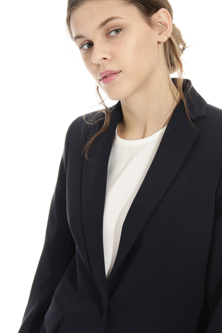 Blazer in cady triacetato Blazer in cady triacetato