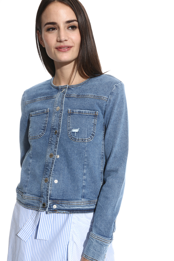 Stretch denim jacket Intrend Stretch denim jacket Intrend