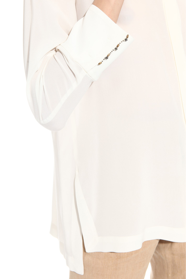 Camicia in seta con ricamo Intrend Camicia in seta con ricamo Intrend