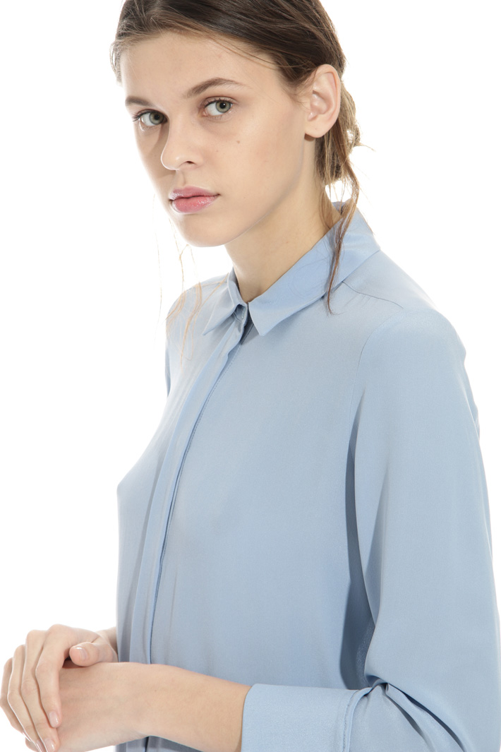 Camicia in seta con ricamo Intrend Camicia in seta con ricamo Intrend