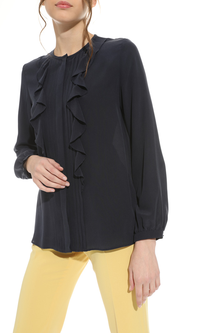 Camicia in seta con ruches Intrend Camicia in seta con ruches Intrend
