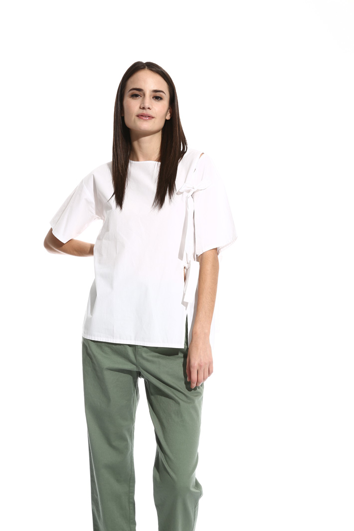 Cotton poplin tunic Intrend Cotton poplin tunic Intrend
