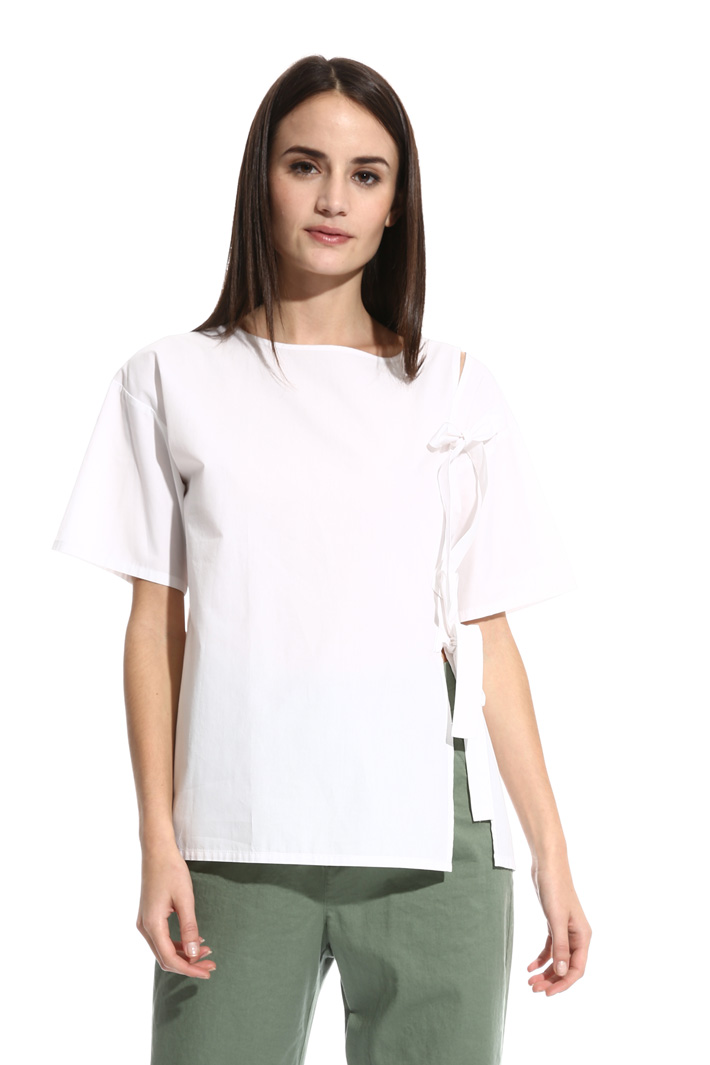 Cotton poplin tunic Intrend Cotton poplin tunic Intrend