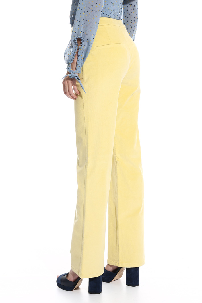 Long velvet trousers Intrend Long velvet trousers Intrend