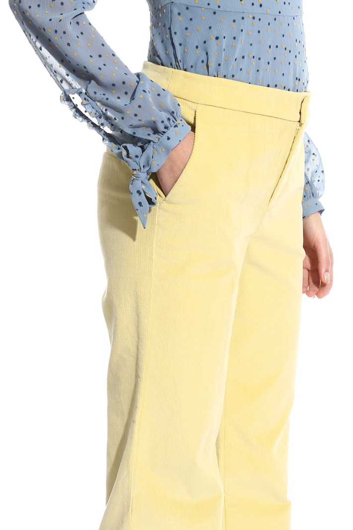 Long velvet trousers Intrend Long velvet trousers Intrend