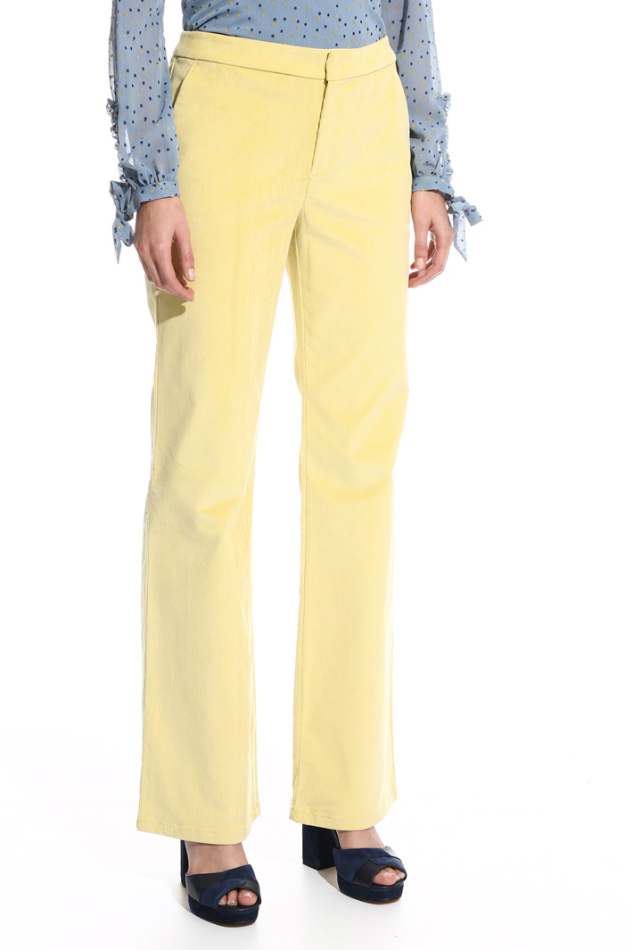 Long velvet trousers Intrend Long velvet trousers Intrend