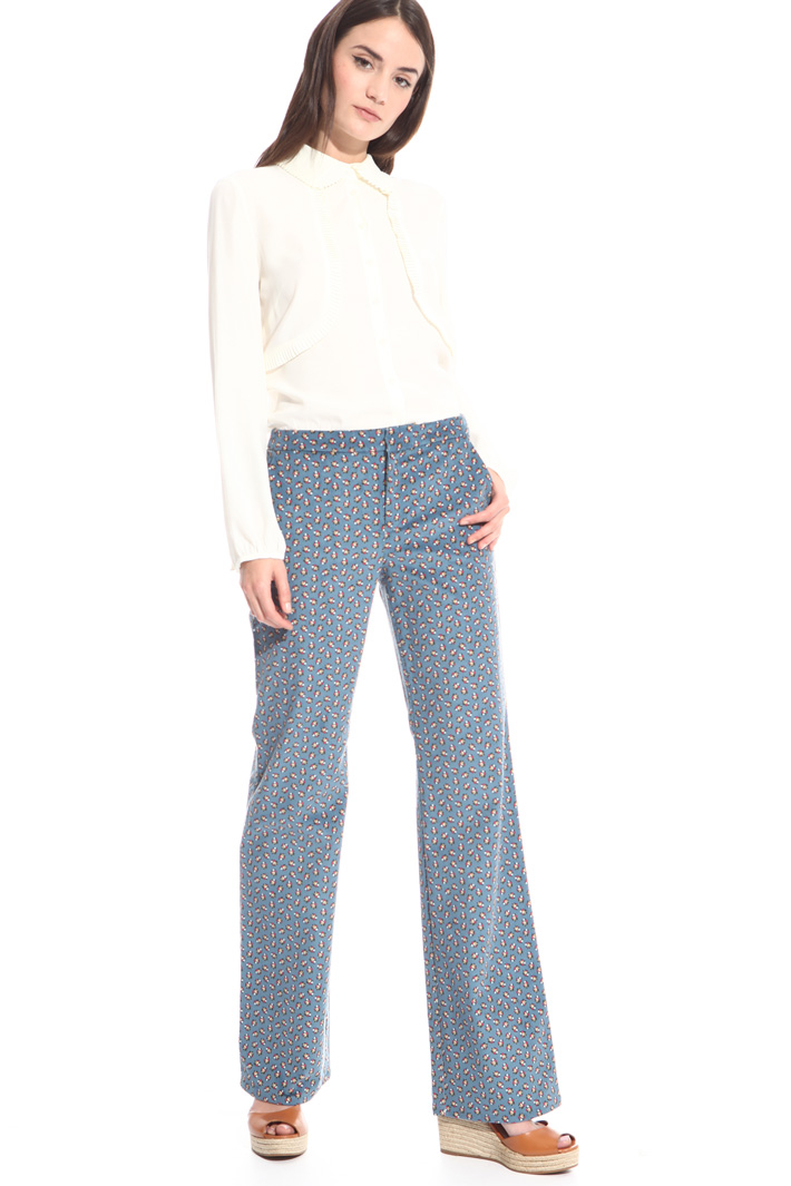 Long velvet trousers Intrend Long velvet trousers Intrend