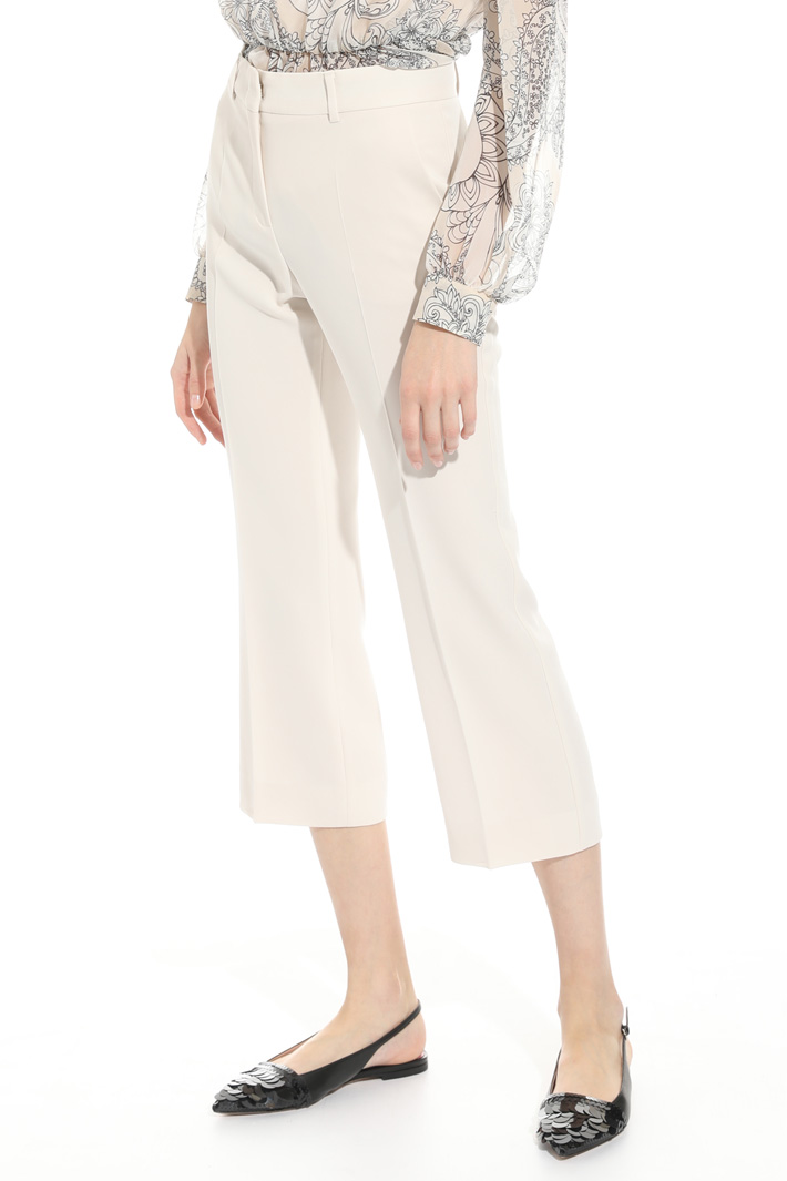 Cropped cady trousers Intrend Cropped cady trousers Intrend
