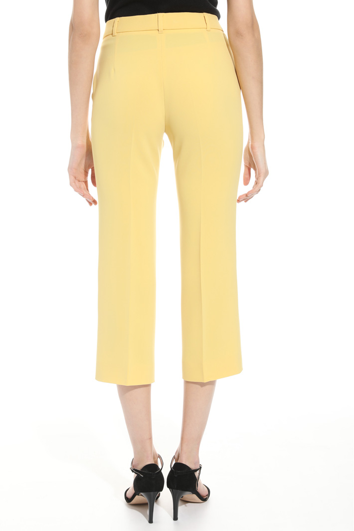 Pantalone cropped in cady Intrend Pantalone cropped in cady Intrend
