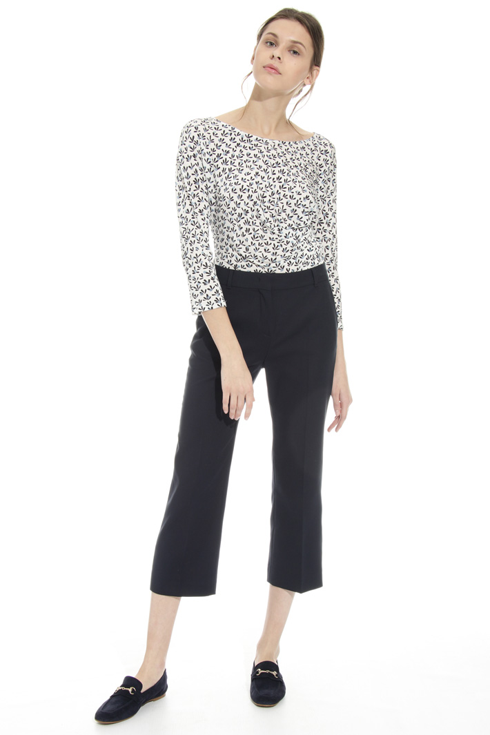 Pantalone dritto cropped Intrend Pantalone dritto cropped Intrend