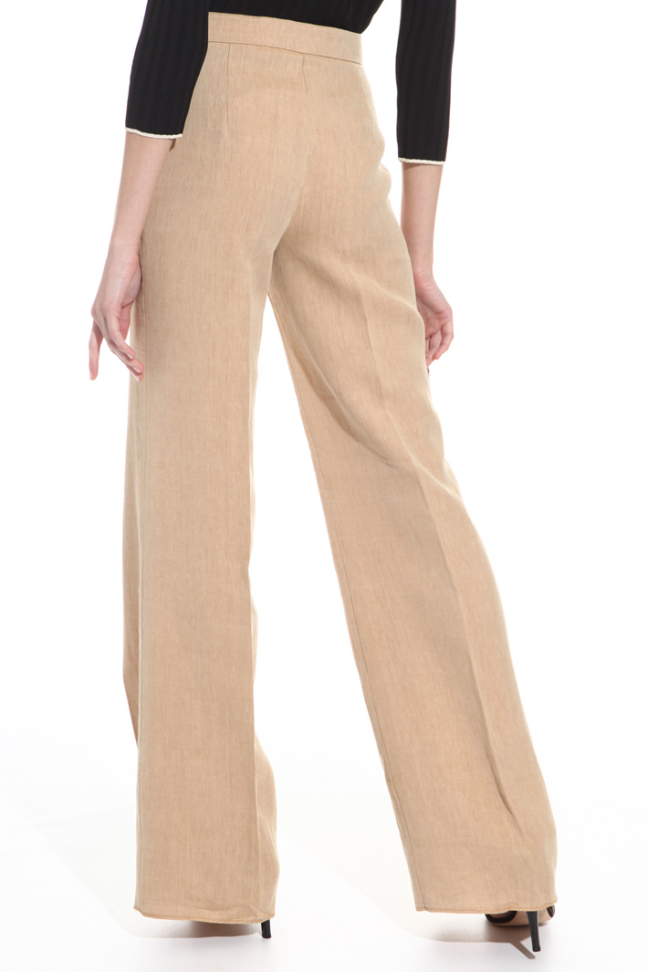 Linen and ramié trousers Intrend Linen and ramié trousers Intrend