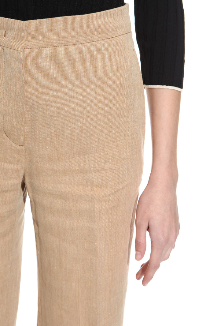 Linen and ramié trousers Intrend Linen and ramié trousers Intrend