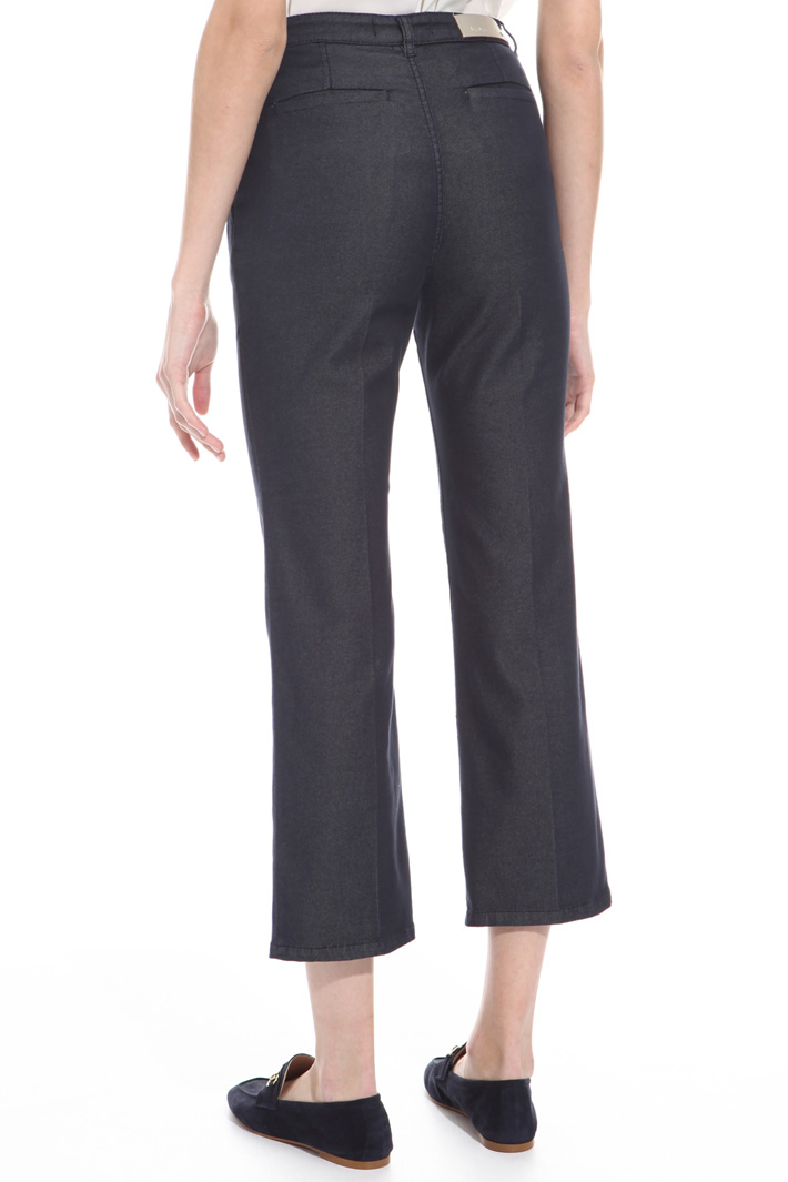 Pantalone flare in drill Intrend Pantalone flare in drill Intrend