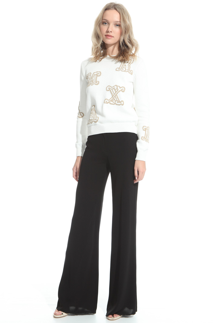 Cady palazzo trousers Diffusione Tessile Cady palazzo trousers Diffusione Tessile