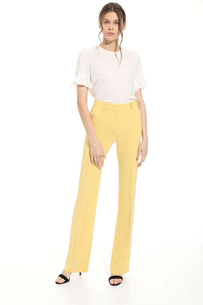 Pantalone lungo in cady Intrend Pantalone lungo in cady Intrend