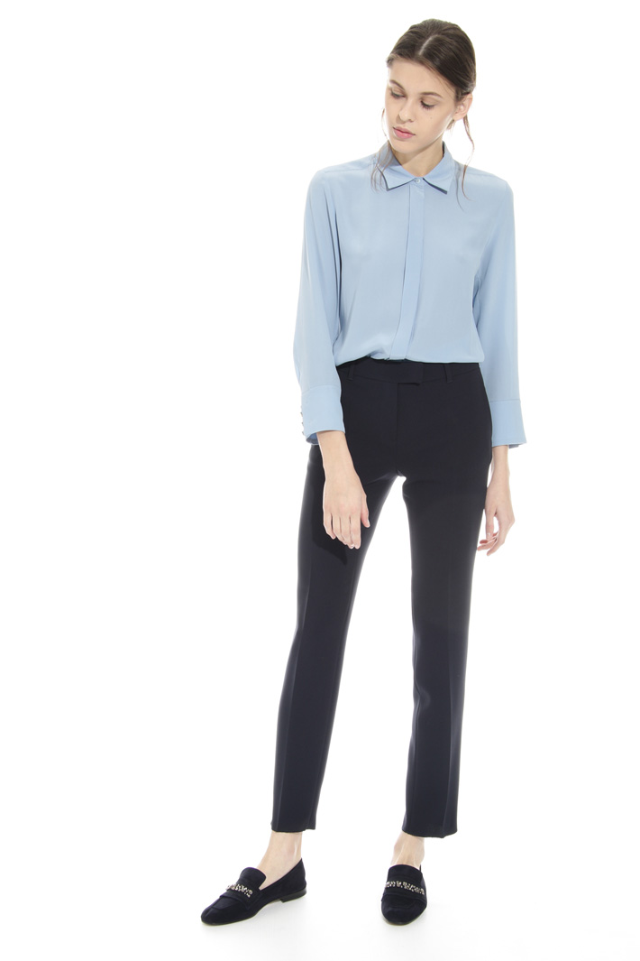 Pantalone a sigaretta in cady Intrend Pantalone a sigaretta in cady Intrend