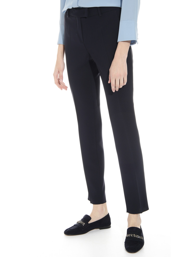 Pantalone a sigaretta in cady Intrend Pantalone a sigaretta in cady Intrend