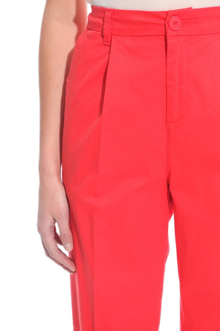 Straight-leg cotton trousers Intrend Straight-leg cotton trousers Intrend