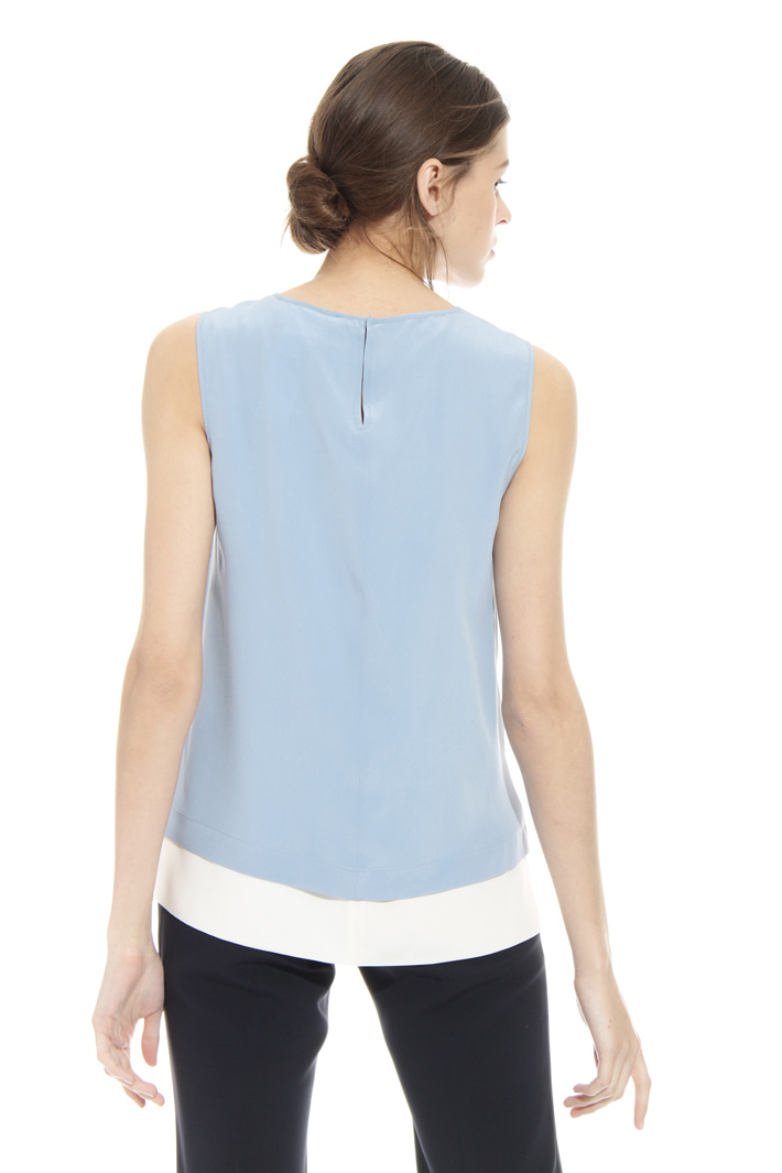 Top in seta lavata Intrend Top in seta lavata Intrend