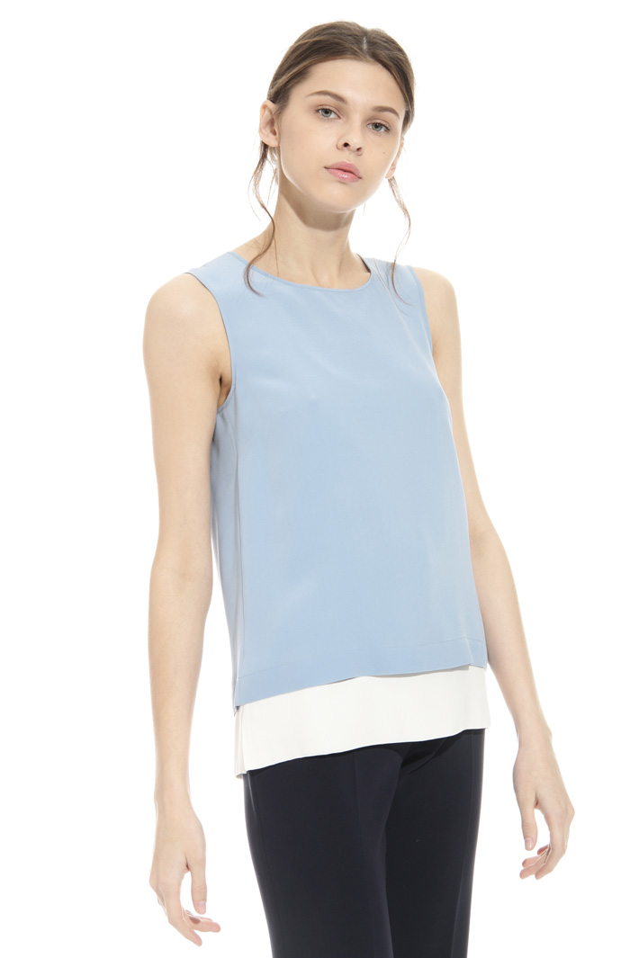 Top in seta lavata Intrend Top in seta lavata Intrend