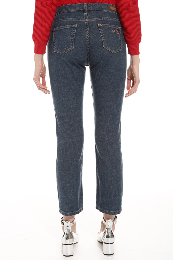 Cropped slim fit trousers Intrend Cropped slim fit trousers Intrend
