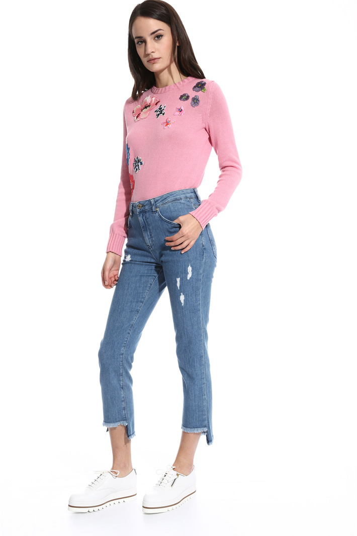 Jeans con fondo sfrangiato Intrend Jeans con fondo sfrangiato Intrend