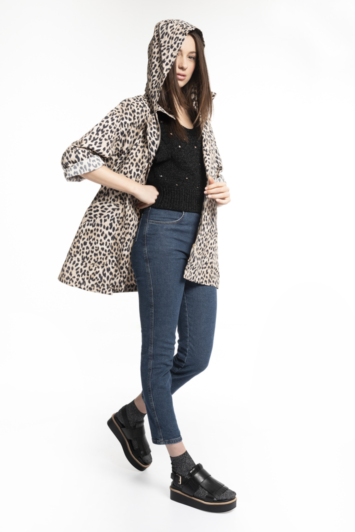 Jeans aderente a vita alta Intrend Jeans aderente a vita alta Intrend