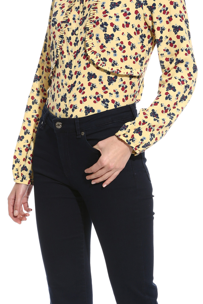 Flared denim trousers Intrend Flared denim trousers Intrend