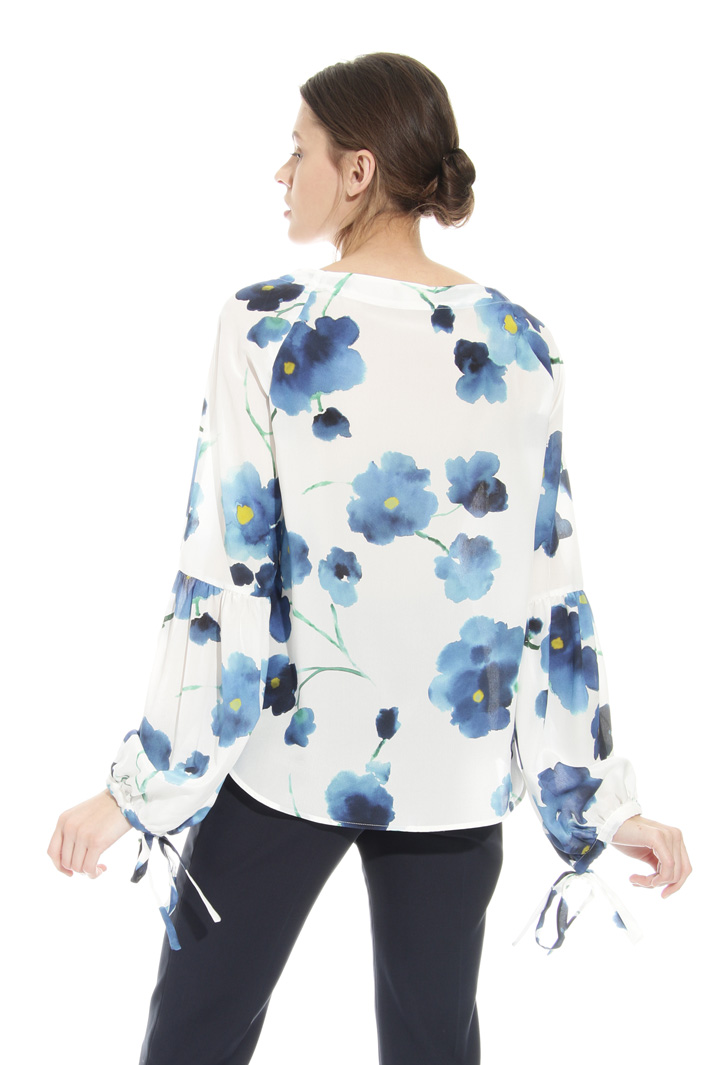 Blusa in seta stampata Intrend Blusa in seta stampata Intrend