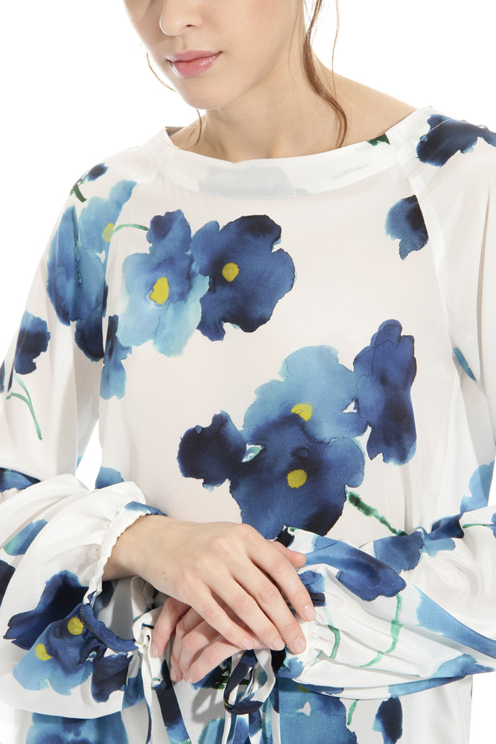 Blusa in seta stampata Intrend Blusa in seta stampata Intrend