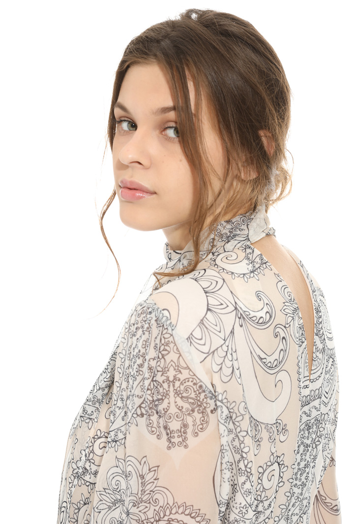 Blusa in seta stampata Intrend Blusa in seta stampata Intrend