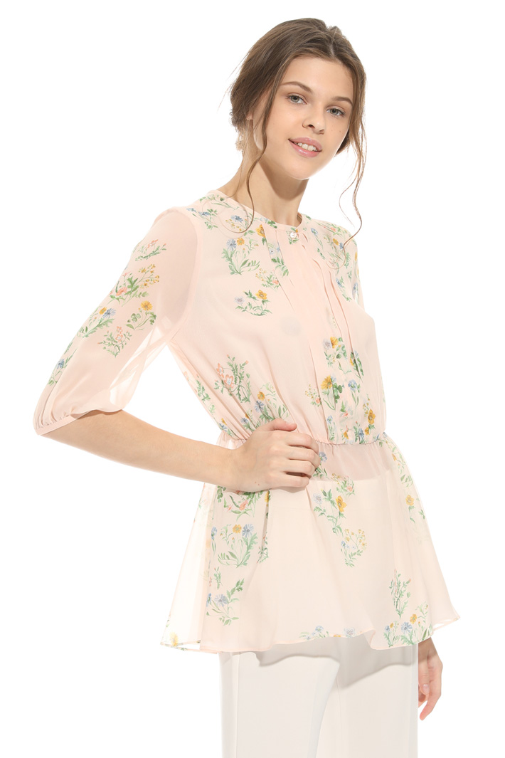 Blusa in seta stampata Intrend Blusa in seta stampata Intrend