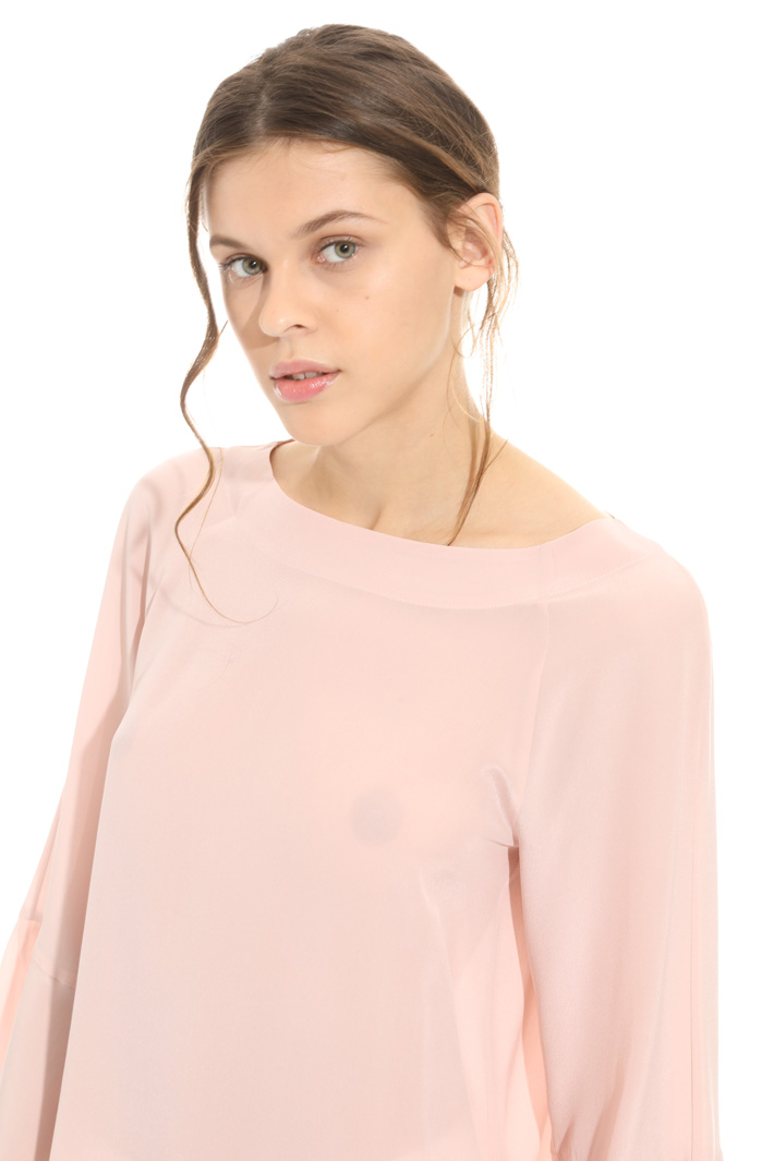 Blusa in seta lavata Intrend Blusa in seta lavata Intrend