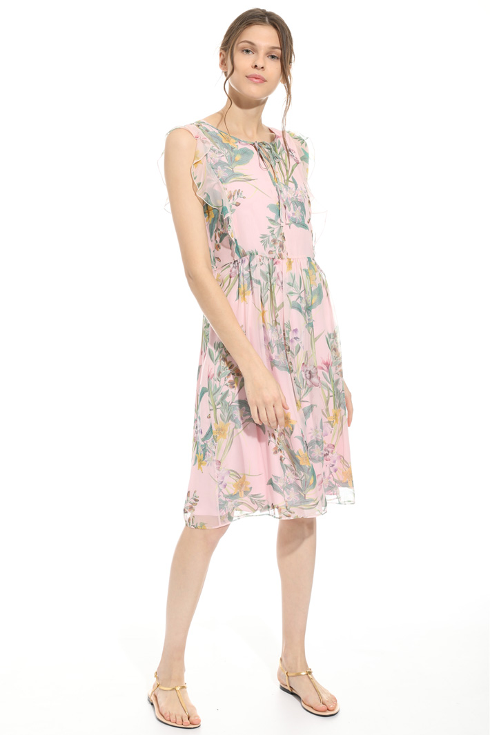 Printed silk dress Intrend Printed silk dress Intrend