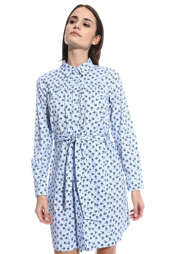 Printed poplin dress Intrend Printed poplin dress Intrend
