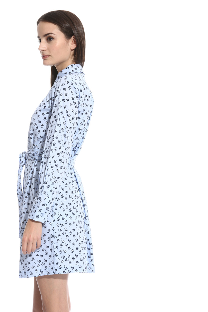 Printed poplin dress Intrend Printed poplin dress Intrend