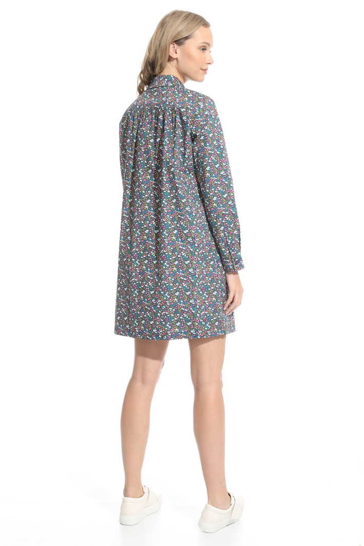 Printed poplin dress Intrend Printed poplin dress Intrend