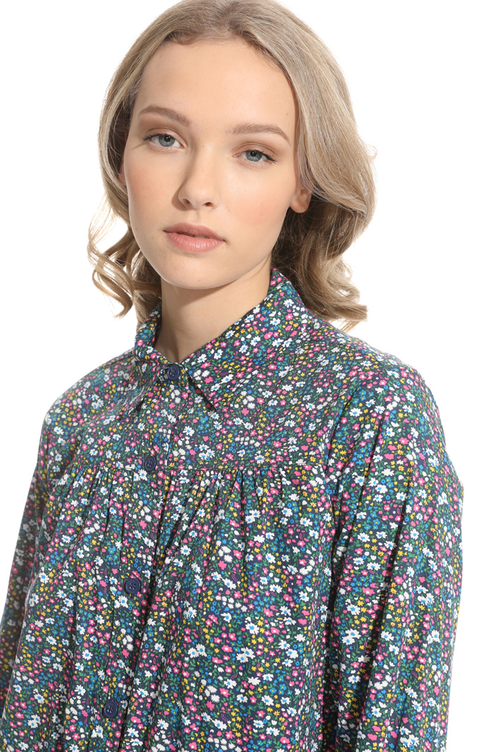 Printed poplin dress Intrend Printed poplin dress Intrend