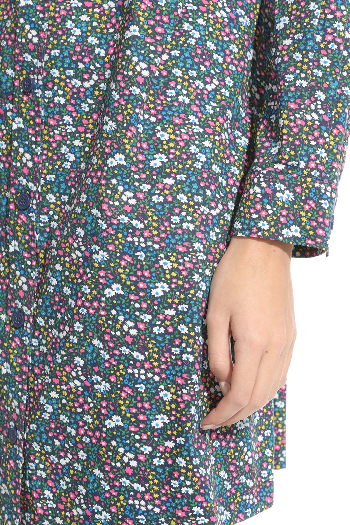 Printed poplin dress Intrend Printed poplin dress Intrend