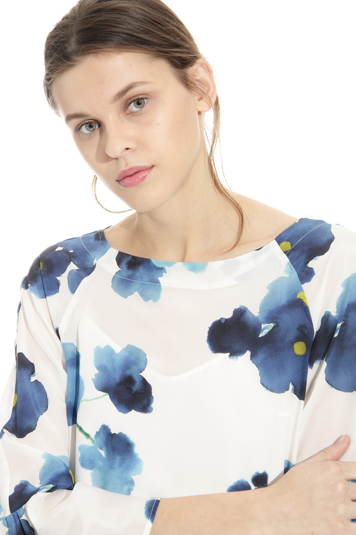 Macro flower dress Intrend Macro flower dress Intrend