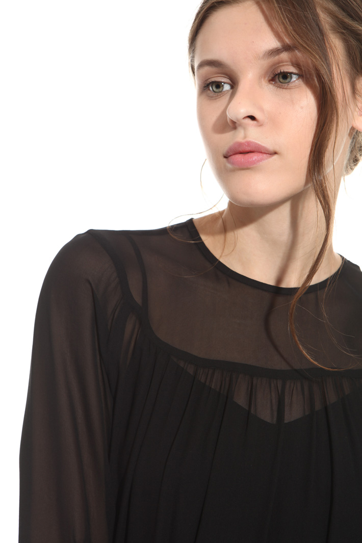 Abito in georgette di seta Intrend Abito in georgette di seta Intrend