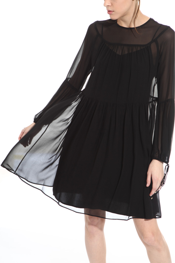 Abito in georgette di seta Intrend Abito in georgette di seta Intrend
