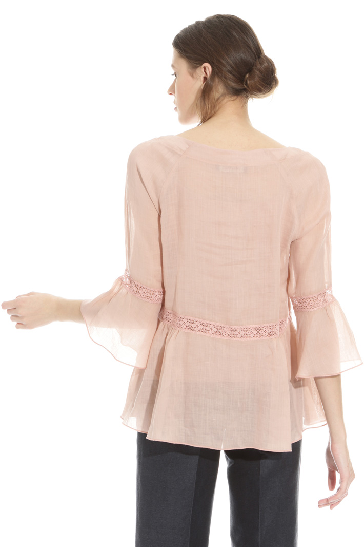 Lace ramie tunic Diffusione Tessile Lace ramie tunic Diffusione Tessile