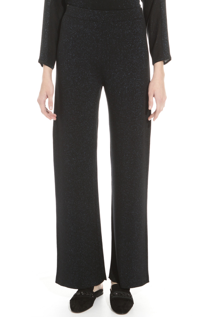 Pantalone in maglia lurex Intrend Pantalone in maglia lurex Intrend