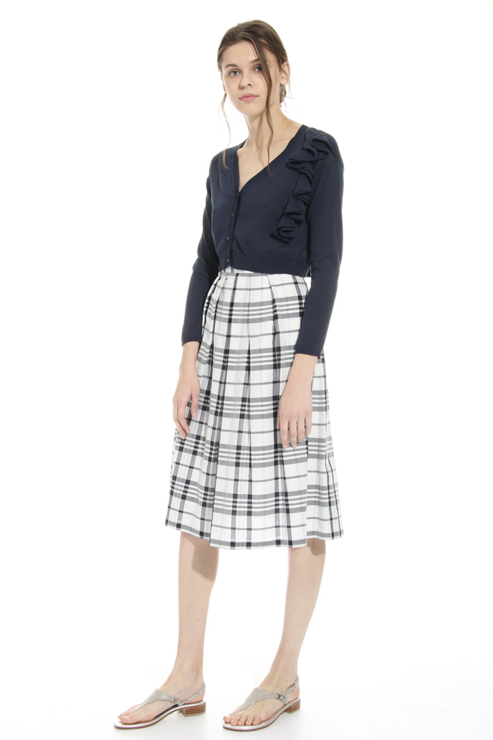 Cardigan corto con ruches Intrend Cardigan corto con ruches Intrend