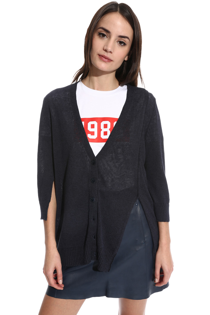 Cardigan in lino e cotone Intrend Cardigan in lino e cotone Intrend