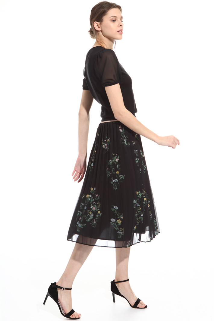Maglia con maniche in seta Intrend Maglia con maniche in seta Intrend
