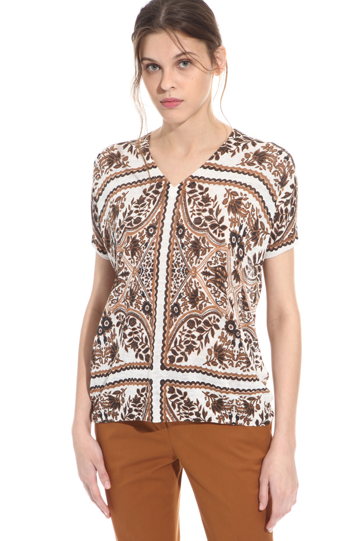 Maglia in filato di lino Intrend Maglia in filato di lino Intrend
